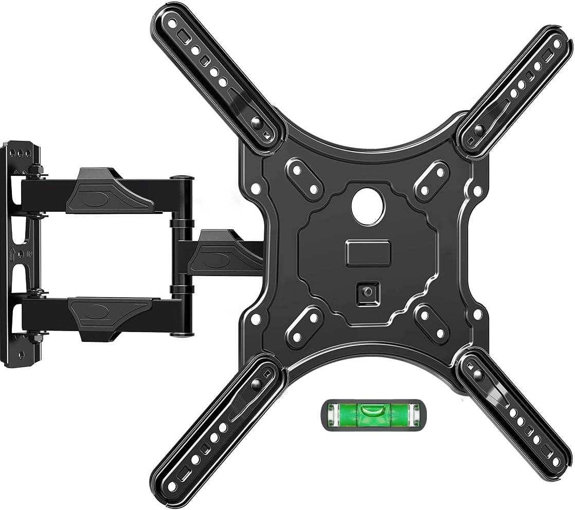 ELIVED Full Motion TV Wall Mount for 26-60" TVs, Max VESA 400x400, 77 lbs.