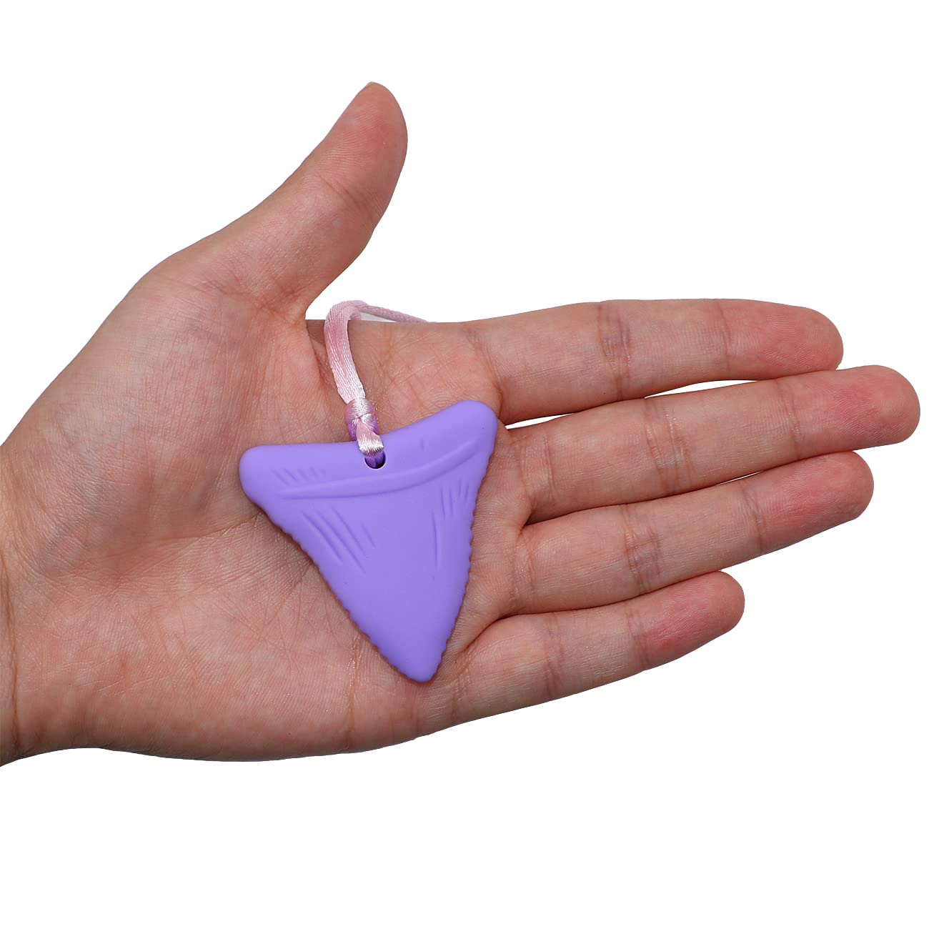 Sensory Chew Necklace for Autistic Children Girls, 6 Pack Silicone Oral Motor Aids Chew Toys for Kids Sensory Need- Reduces Chewing Fidgeting for Children Adults Chewer