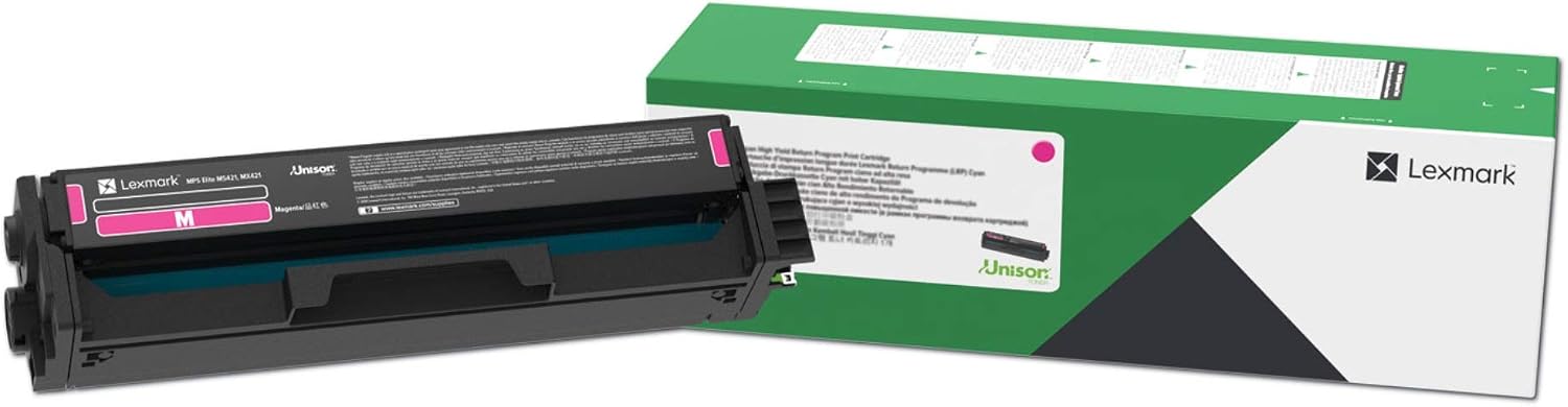 Lexmark C/MC3224, 3326, 3426 Magenta Return Program 1.5K Print Cartridge Part (C3210M0), 1 Unit