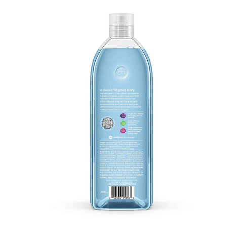 method Gel Hand Wash Refill, Sea Minerals, 34 fl oz, 4 pack | Refills Up to 3X, Hydrates & Softens Skin, Designed for Gentle Everyday Cleansing, With Notes of Bergamot, Lemon & Rosemary