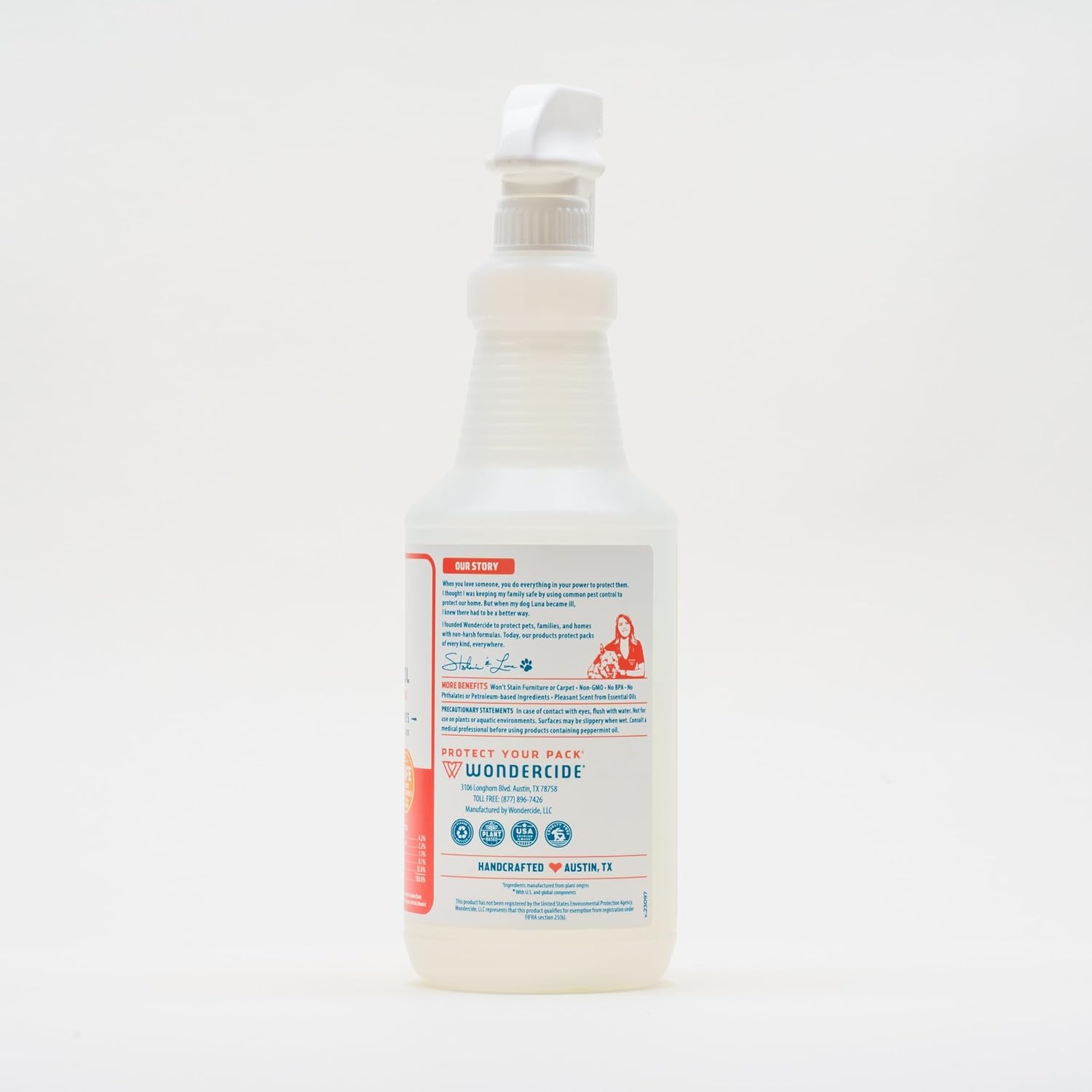 Wondercide - Indoor Pest Control Spray for Home & Kitchen Peppermint 16 oz