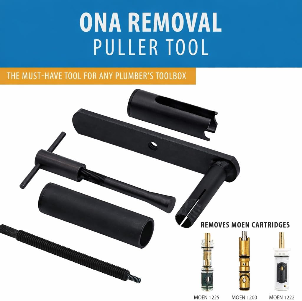 FlowRite ONA Puller Premier Moen Cartridge Extractor Tool 1222, 1225 and 1200