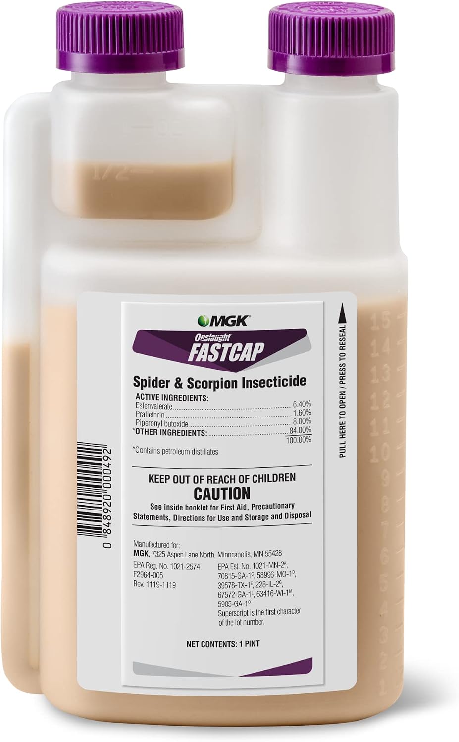 MGK Onslaught FastCap Spider and Scorpion Insecticide | Pint