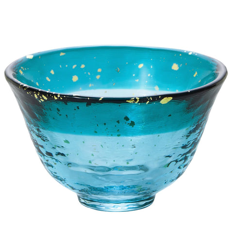 ADERIA Tsugaru Vidro Aomori Umi Cup Tsugaru Strait, 1.7 fl oz (50 ml), Made in a Cosmetic Box, Guinomi, Japanese Sake, Glass, Cold Sake, Sake Bottle, Delicacy, Gift, Women's, Mother's Day, Father's