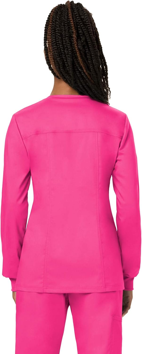 Cherokee WW Revolution Scrub Jackets for Woman Snap Front Nurse Jacket