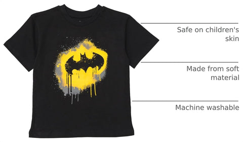 DC Comics Justice League Short Sleeve T-Shirt Toddler to Big Kid