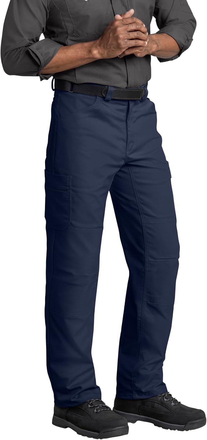 Red Kap Men's Performance Shop Pant - Double Knee Work Pants, Regular Fit, Concealed Zippers for Scratch Protection