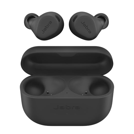 Jabra Elite 8 Active - Best and Most Advanced Sports Wireless Bluetooth Earbuds with Comfortable Secure Fit, Military Grade Durability, Active Noise Cancellation, Dolby Surround Sound – Dark Grey