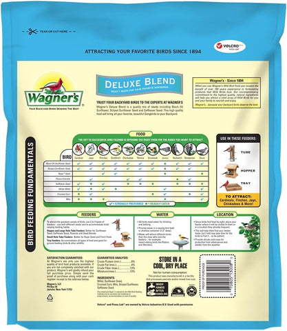 Wagner's 13008 Deluxe Wild Bird Food, 10 lb Bag