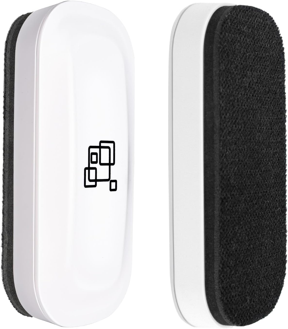 maxtek Magnetic Dry Erase Eraser, Pure White, 2 Pack