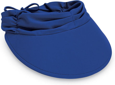 Wallaroo Hat Company Women's Aqua Sun Visor – UV Sun Protection, Water Friendly, Packable Design, Adjustable