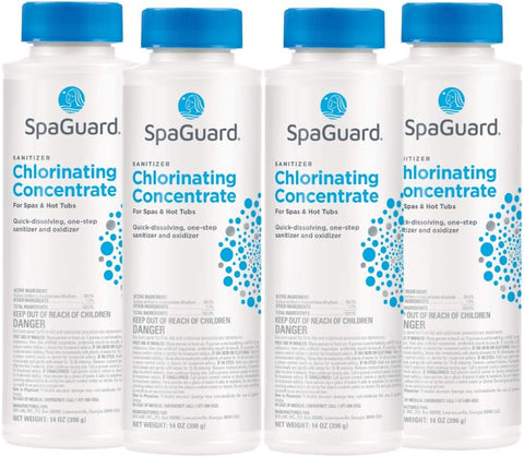SpaGuard Spa Chlorinating Concentrate, 14 oz, Single Pack