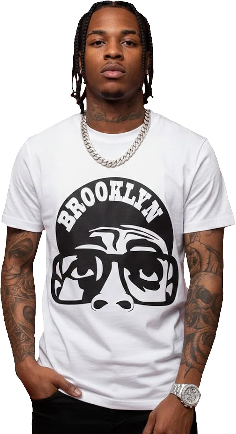 Swag Point Next Level Men’s Hip Hop Streetwear Baby Biggie Graphic T Shirts
