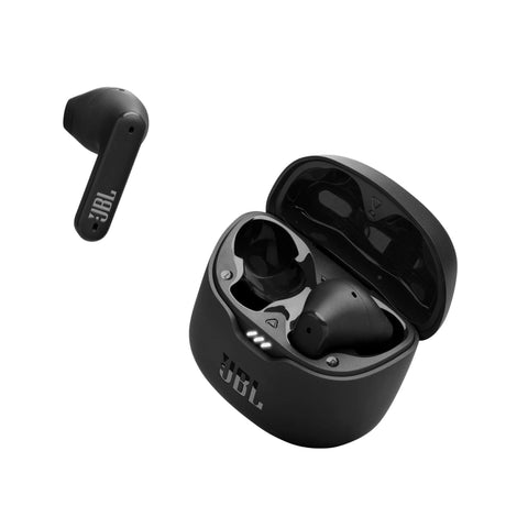 JBL Tune Flex - True Wireless Noise Cancelling Earbuds (Black), Small