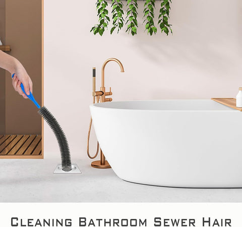 Drain Brush and Drain Cleaner Sink Snake Tools