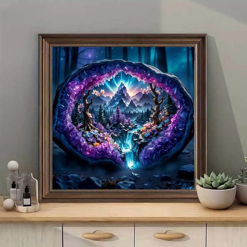 Diamond Painting Kits for Adults,Crystal Forest Landscape Diamond Art Kits