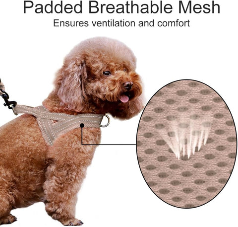 Plutus Pet No Pull Dog Harness for Large Dogs, Breathable Mesh Padded