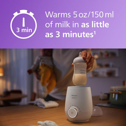 Philips Avent Premium Fast Bottle Warmer with Smart Temperature Control