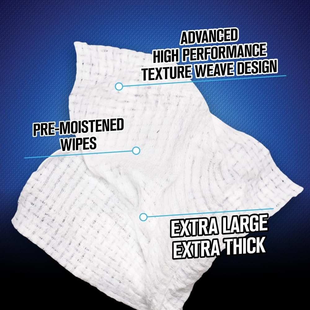 Chemical Guys, Total Interior Cleaner & Protectant Canister Wipes, 60 Count
