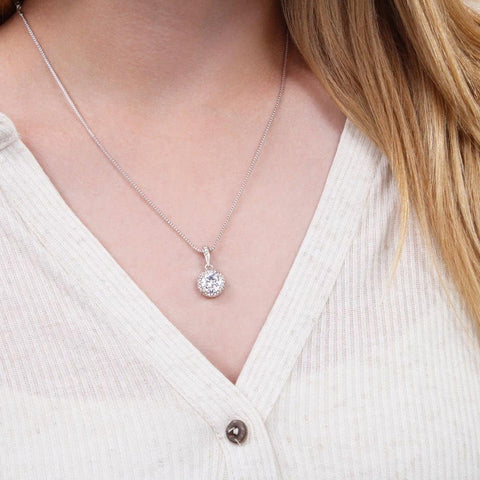 Birthday Gifts for Wife from Husband | Soulmate Necklace with Heartfelt Message Card & Box | Anniversary, Birthday, Christmas or Valentine’s Day Gift for Girlfriend, Fiancée