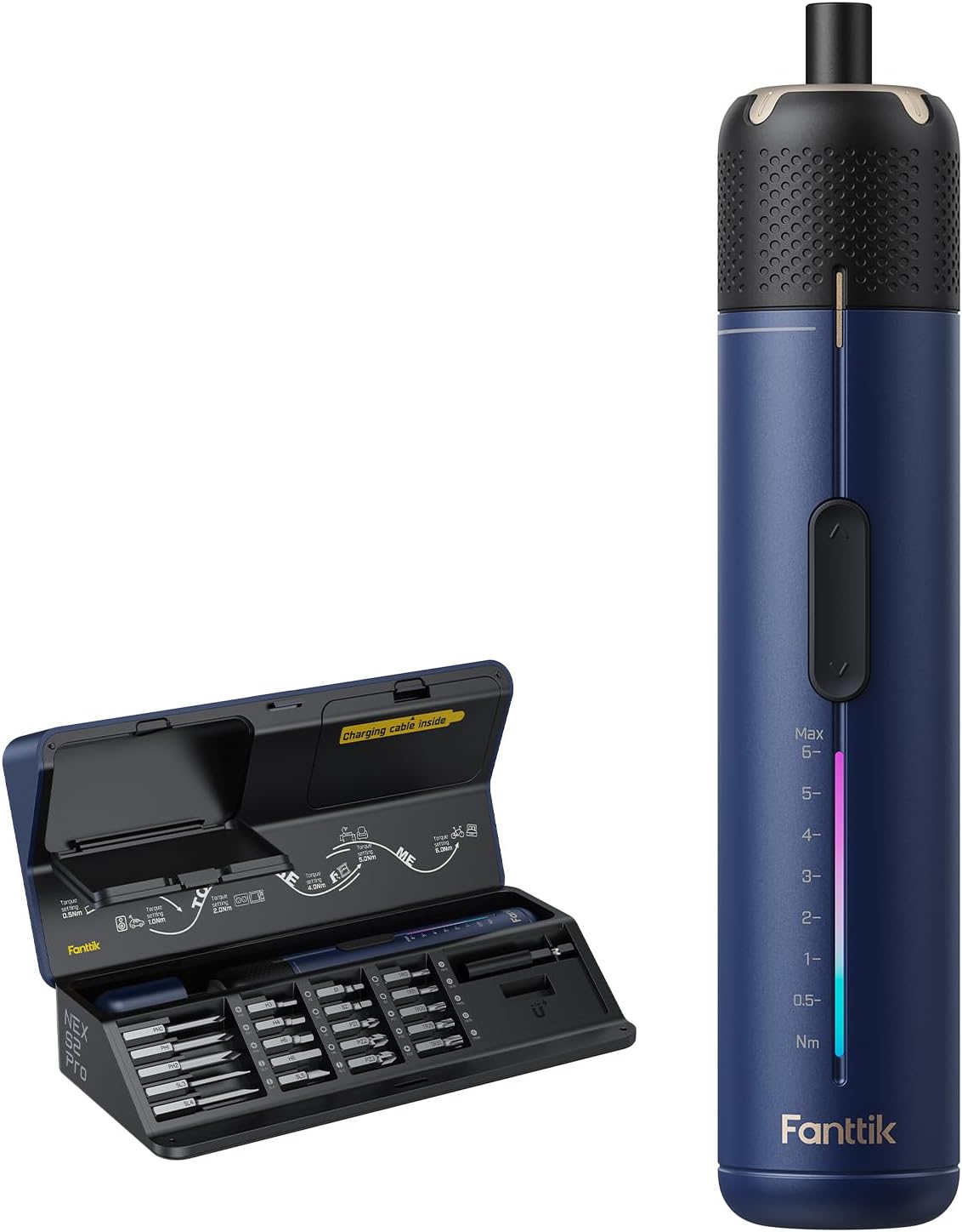 Fanttik S2 Pro Electric Screwdriver, Cordless Screwdriver Set(Space Grey)