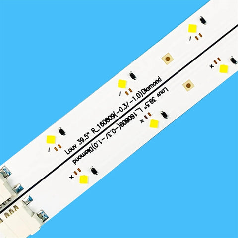 UFDIPLMY 2PCS/lot Compatible with Samsung UA40K5300 UA40K5100 UE40K5179 UE40K5103 V6LF_395SFA_LED21 395SFB_LED21 Louvre 39.5" L R BN96-4655A 4656A