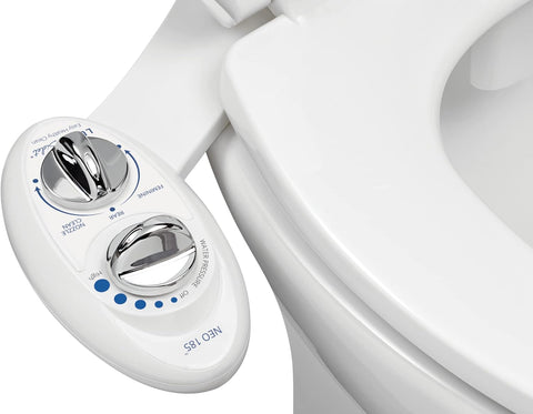 LUXE Bidet NEO 185 - Bidet Attachment for Toilet Seat, White