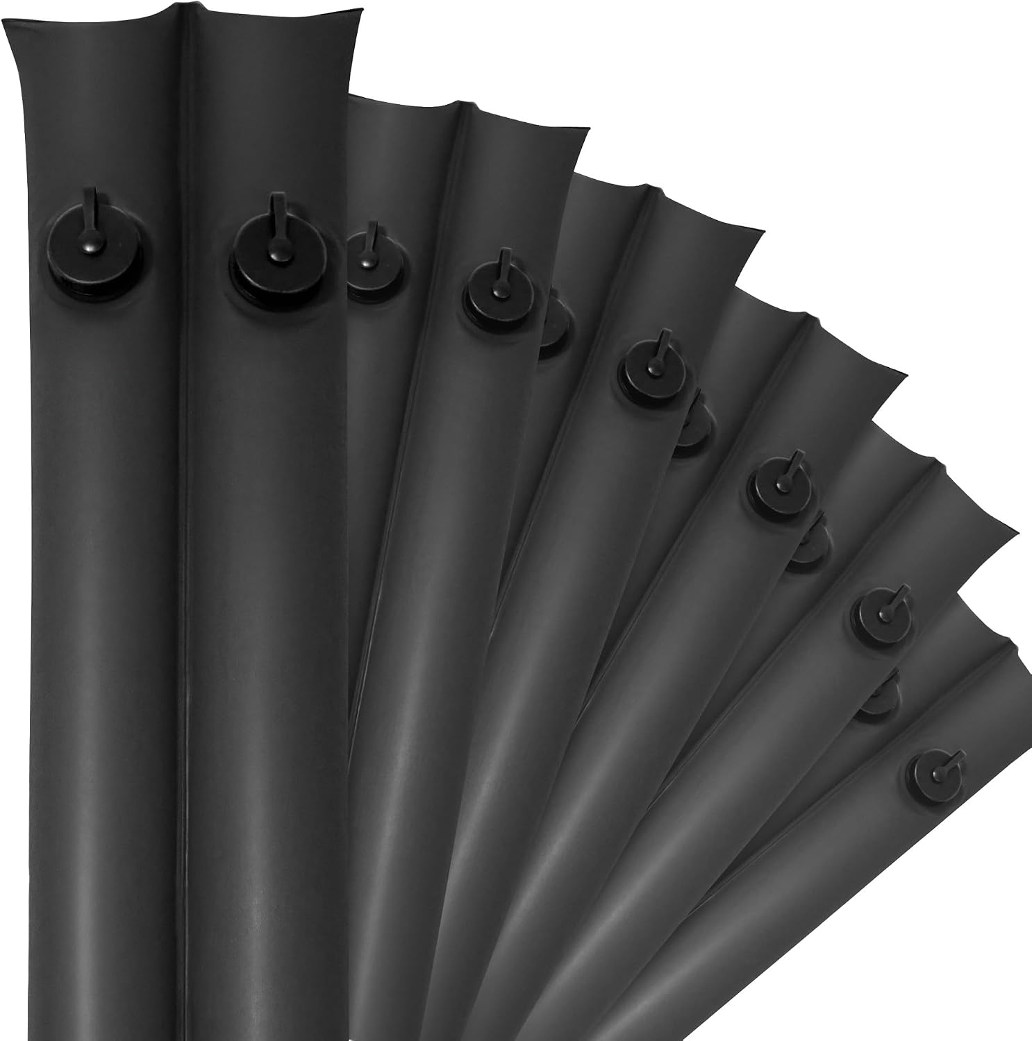 Robelle 10 ft. 6-Pack Extra Heavy Duty Black Pool Cover Weights for Cover