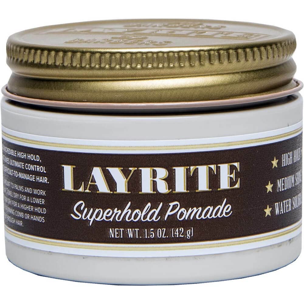 Layrite Superhold Pomade, 10.5 oz