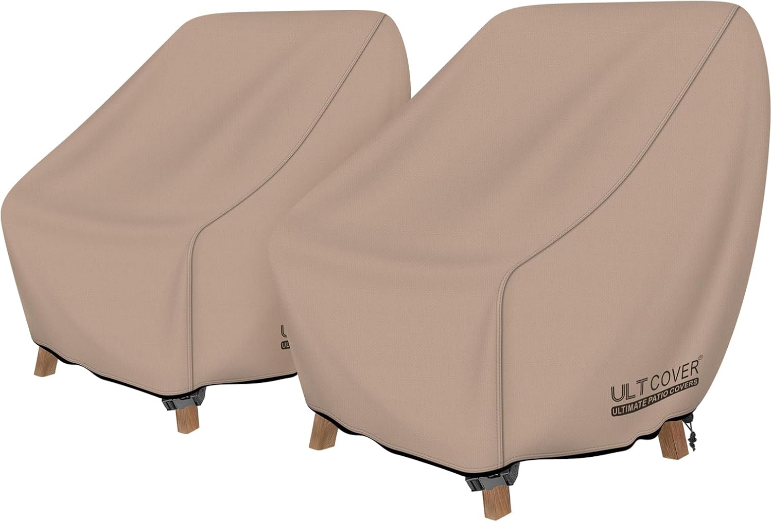 ULTCOVER Waterproof Patio Chair Cover, 38W x 34D x 34H in