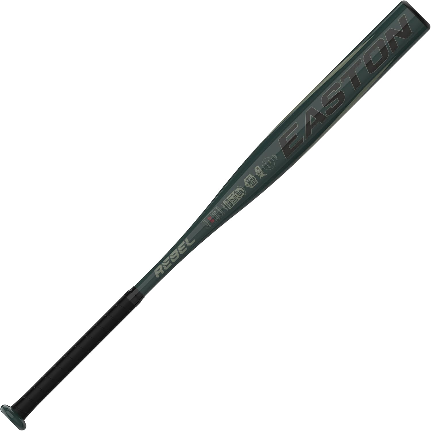 Easton | Rebel Slowpitch Softball Bat | Approved for Play on All Fields | Loaded | 12" Barrel
