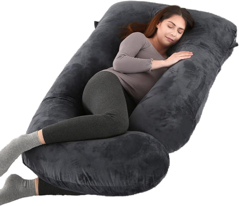 ALLOPERA U Shape Pregnancy Pillow - Full Body Maternity Pillow for Sleeping