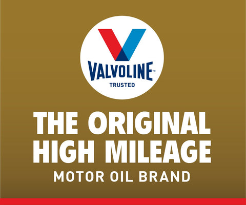 Valvoline Extended Protection High Mileage with Ultra MaxLife Technology 5W-20 Full Synthetic Motor Oil 1 QT, Case of 6