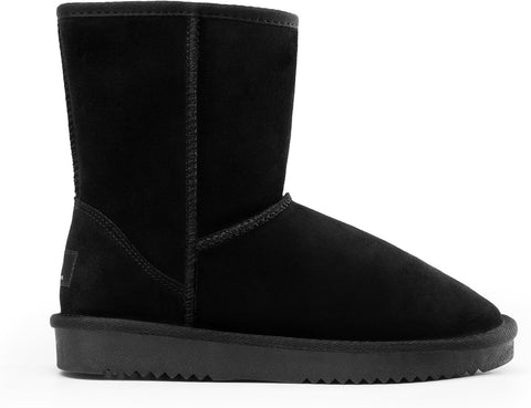 DREAM PAIRS Women's Shorty-New Mid Calf Winter Snow Boots
