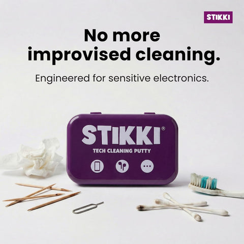 STIKKI Cleaning Putty & Precision Tools - Earbud, Port & Phone Cleaning Kit