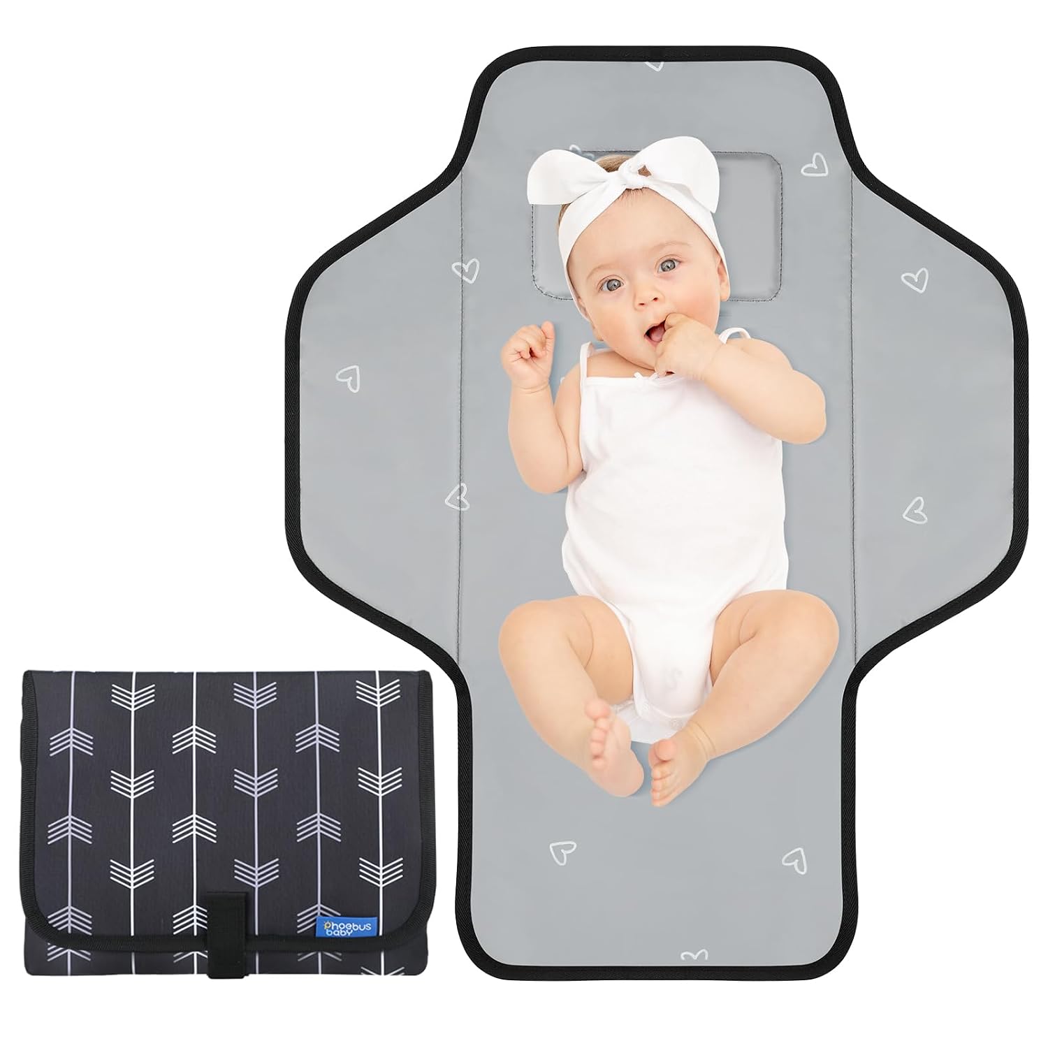 Baby Portable Changing Pad Travel - Waterproof Diper Changing Mat