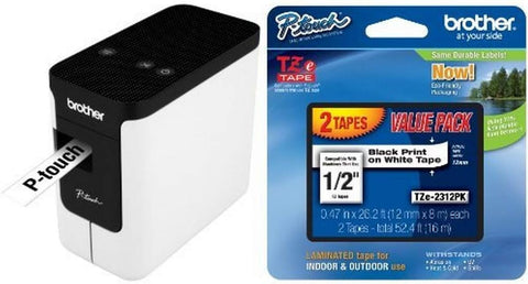Brother P-Touch PC Connectable Label Maker (PT-P700),White