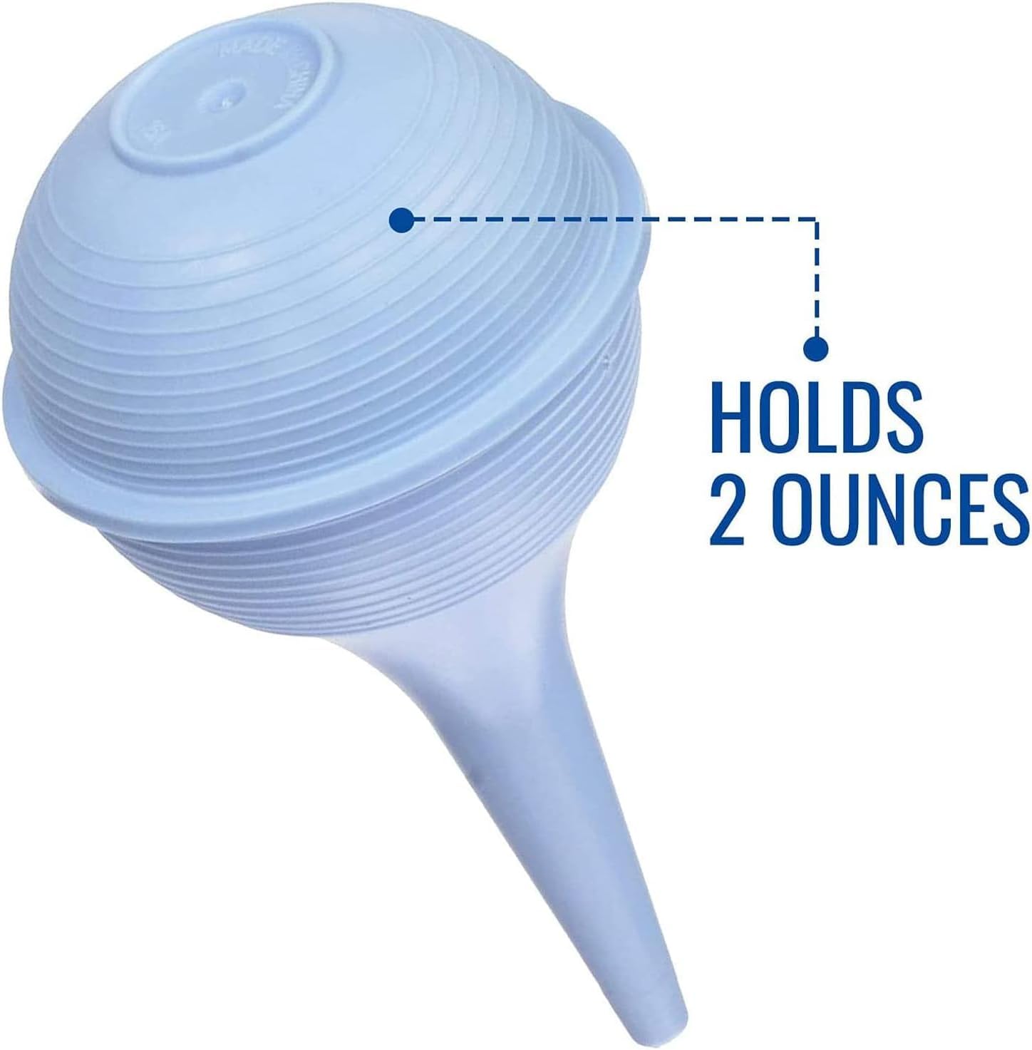 DMI Reusable Nasal Aspirator for Baby & Ear Bulb Syringe for Infant - Gentle Mucus Removal Suction to Clear Airway & Nasal | Baby Congestion Relief Nose Sucker for Baby