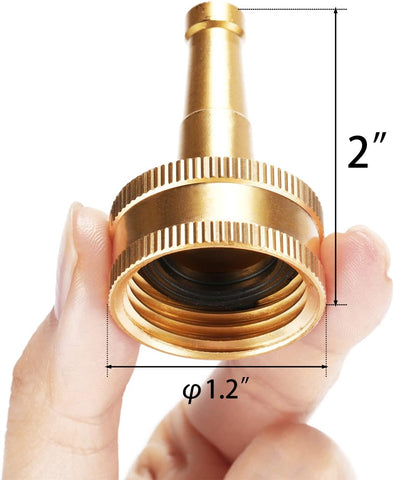 2 Pack Sweeper Nozzle for Garden Hose, 2" Hose jet nozzle
