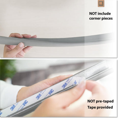 Roving Cove Furniture Edge Protector, Desk Edge Cover, Large 6ft Edge Only