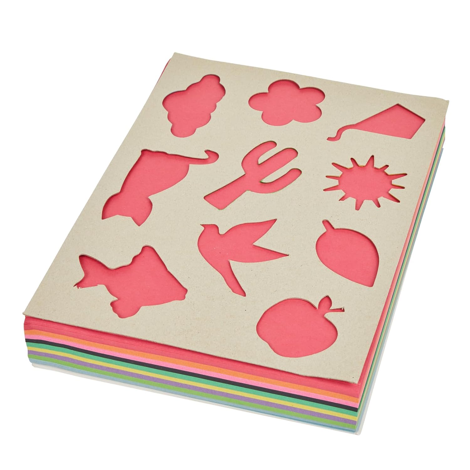 Colorations Lightweight Construction Paper Pack, 10 Colors, 300 Sheets