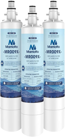 MARRIOTTO RPWFE (Built-in CHIP), RPWF Refrigerator Water Filter Pack of 3