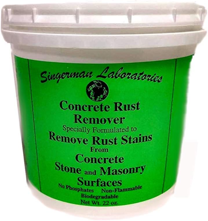 Rust Remover for Concrete (Case of 3 makes 3 gallons)
