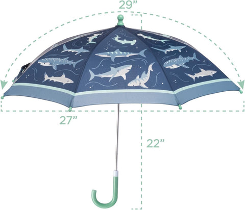 Stephen Joseph, Toddler and Little Kid Umbrella with Pinch Free Closure and Colorful Design