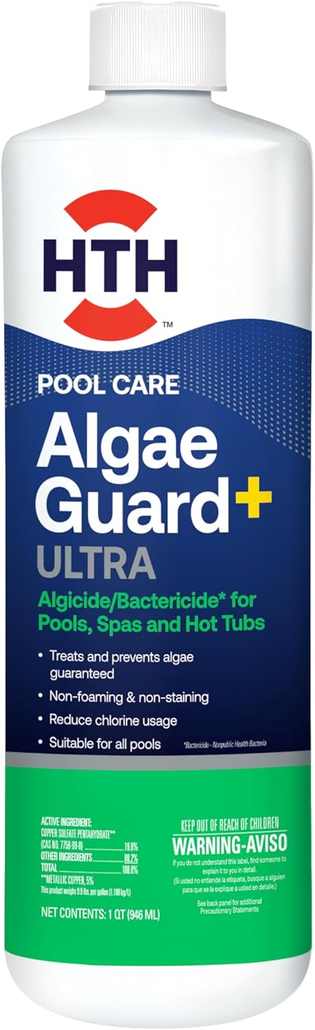 HTH 67244, Swimming Pool Care Algae Guard Ultra, 32oz