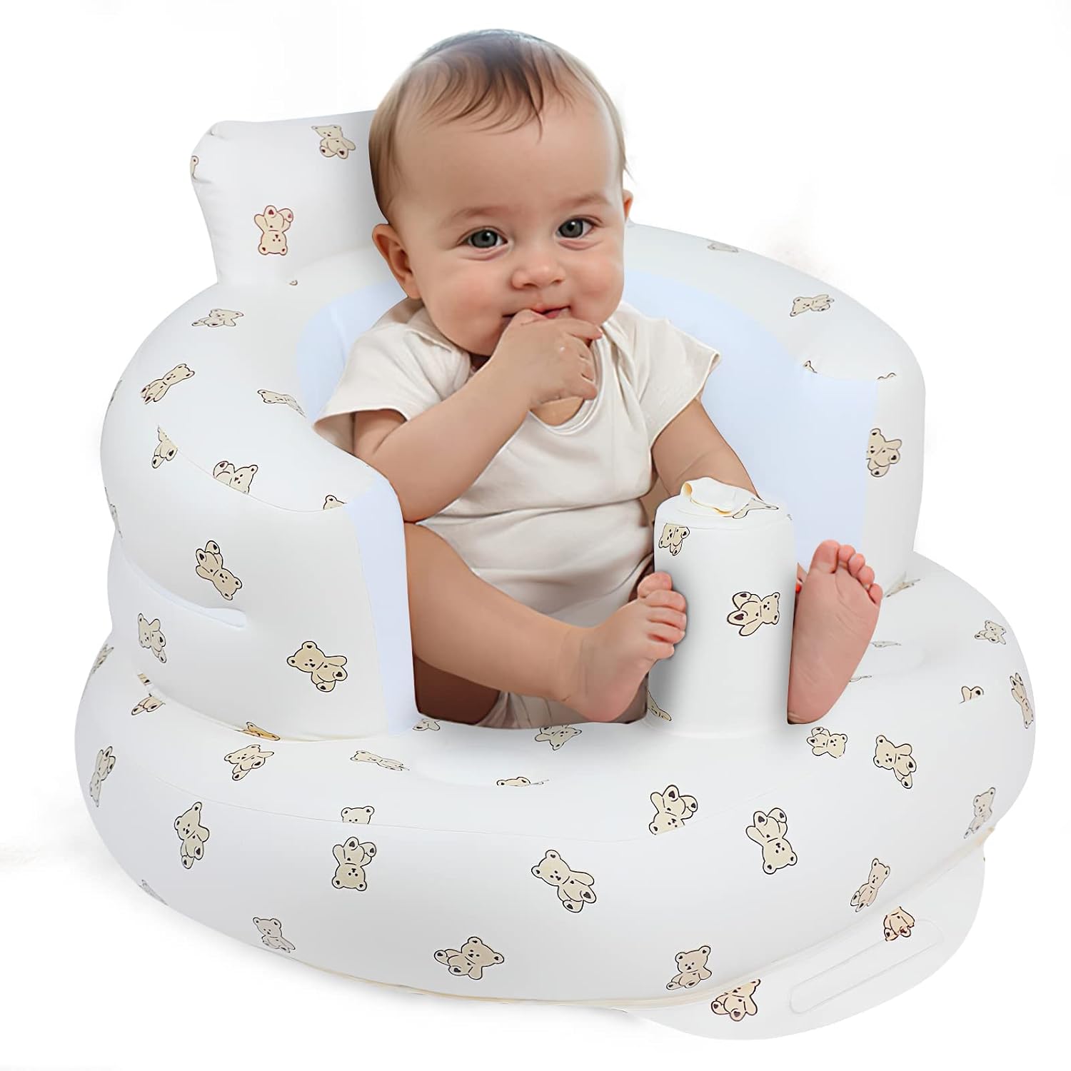EKEPE Inflatable Baby Seat, Baby Chair for Infant Sitting Up, 3 Months & Up