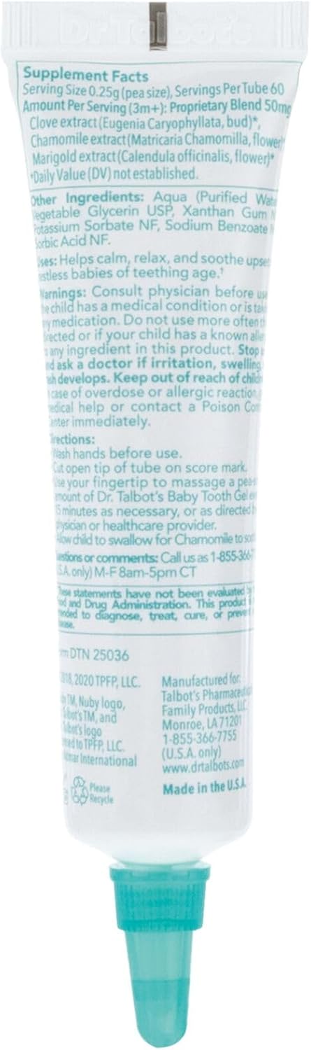 Dr. Talbot’s Baby Tooth Gel Combo Pack - 0.53 oz - 2 Pack