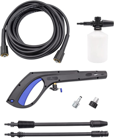 AR Blue Clean, PW909100K, Universal Electric Power Washer Replacement Accessory Kit with Gun, Lance, Hose and Foam cannon