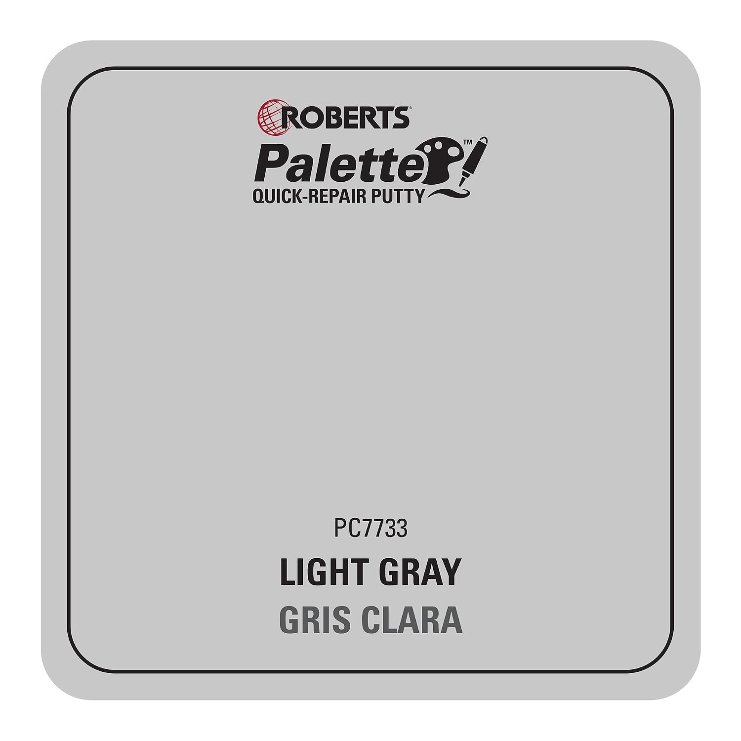 ROBERTS Palette Quick-Repair Putty for Wood, Laminate & Vinyl - Light Gray
