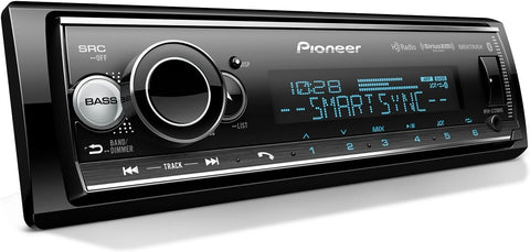 Pioneer MVH-S720BHS 1-Din Car Stereo with Bluetooth, USB, HD Radio